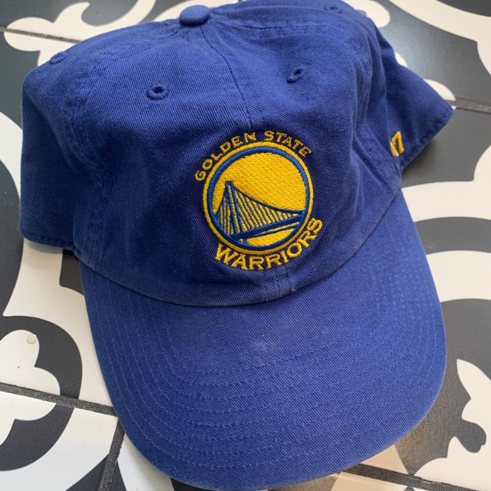 Golden state warrior adjustable hat